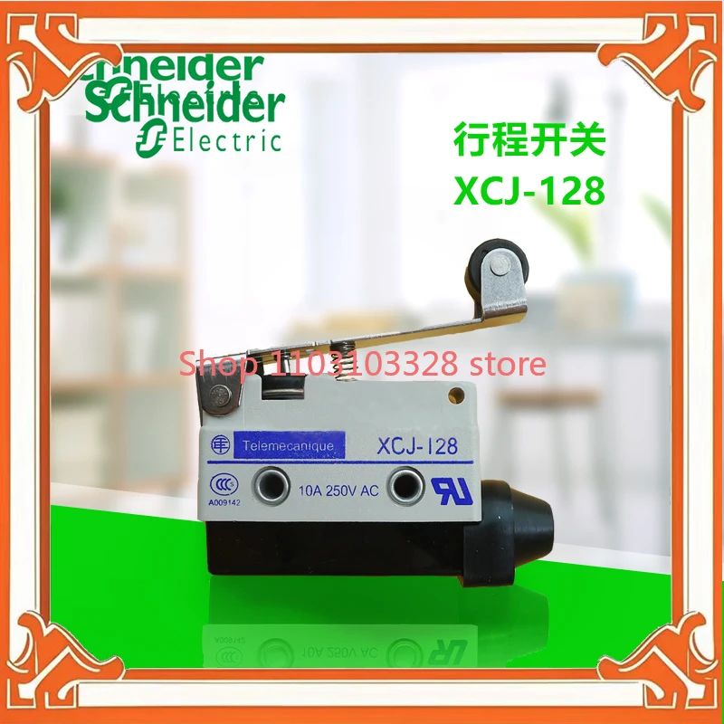 

Оптимизированный концевой выключатель хода, микропереключатель 1P, 1C/O, с мягкой резиновой крышкой кабеля, длинным плоским плоским колесом XCJ128, быстрым действия