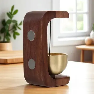 

Wooden Doorbell Wind Chime Hanging Decor Delicate Household Pendant Home Door Decor Shopkeeper Bell Chimes for Outdoors