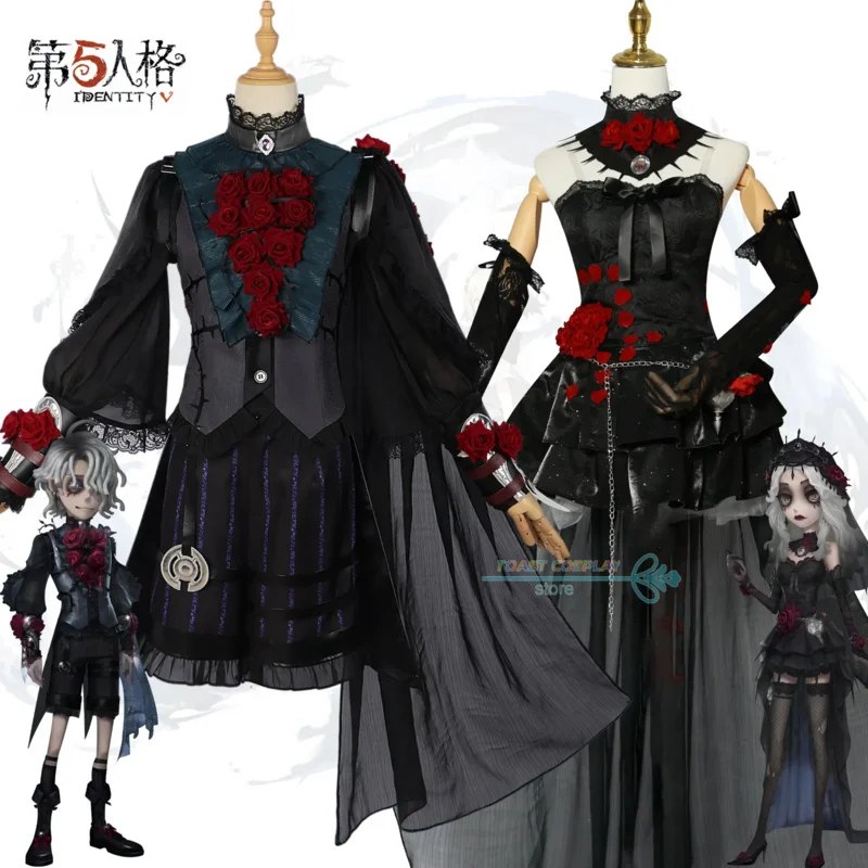 Ada Messmer Cosplay Luminary Emile Cosplay Game Identity V Ada Messmer and Luminary Emile Costume Wig Game Party Clothes