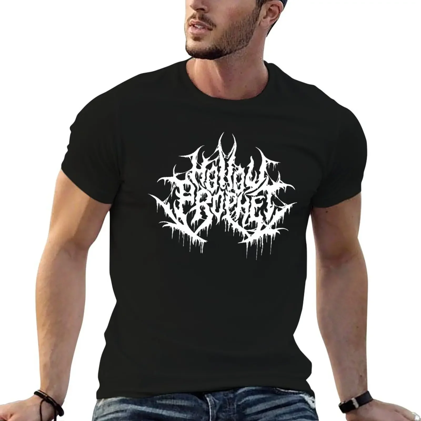 Hollow Prophet Fan Made Art T-Shirt new edition hippie clothes baggy shirts tops black t-shirts for men