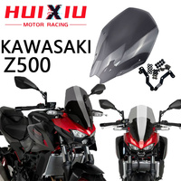 Motorcycle Windshield Visor Touring Windscreen Fits For KAWASAKI Z500 2024 2025 z500 24-25