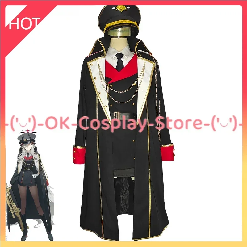 Game Blue Archive Hanuma Makoto Cosplay Costume Cute Party Dress Suit With Hat Halloween Carnival Uniforms Custom Made