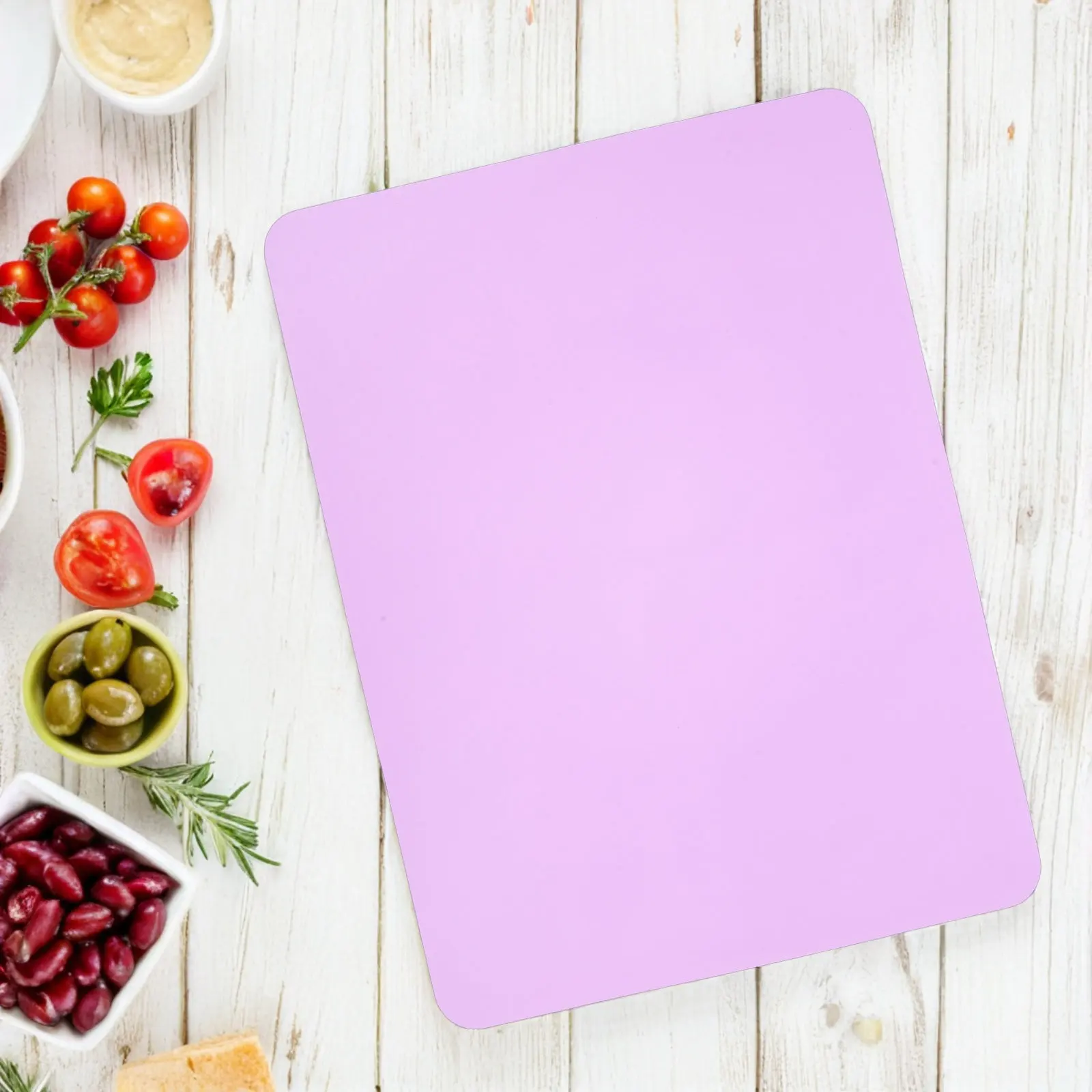 2Pcs Heat Resistant Silicone Kitchen Mat Countertop Protector Non-Slip Baking Cooking Mat for Air Fryer Stove Counter Dining