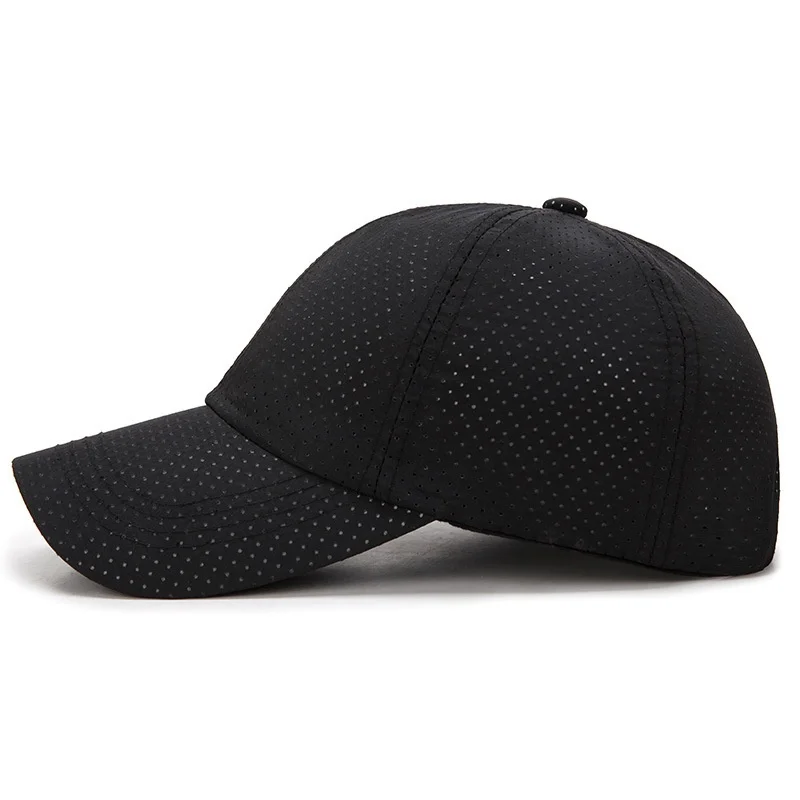 2022 New Summer Men Women Snapback Quick Dry Mesh Baseball Cap Sun Hat Bone Breathable Hats Adjustable outdoor hat