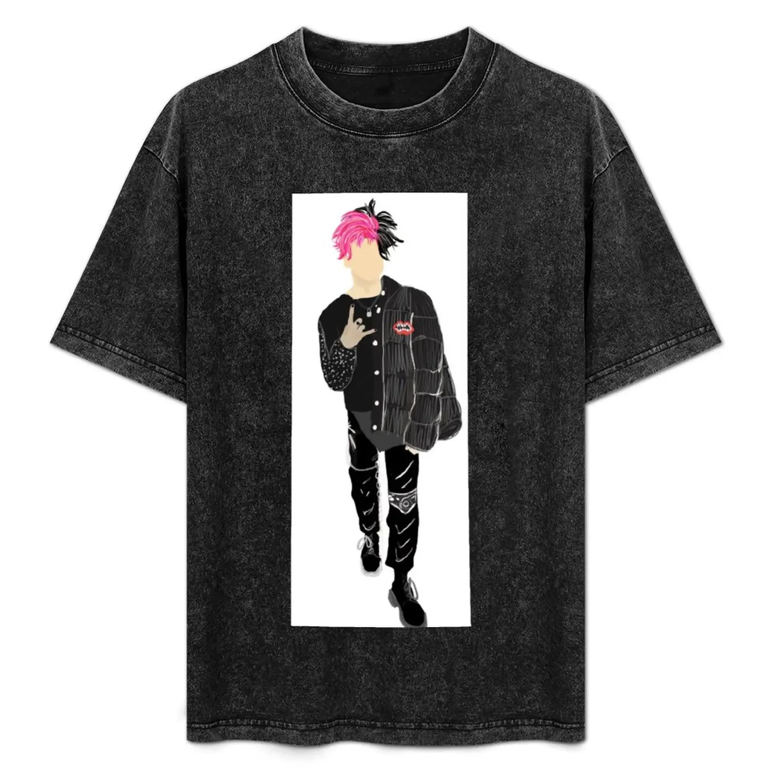 

yungblud T-Shirt Luxury man sublime summer clothes quick drying tee shirts for men