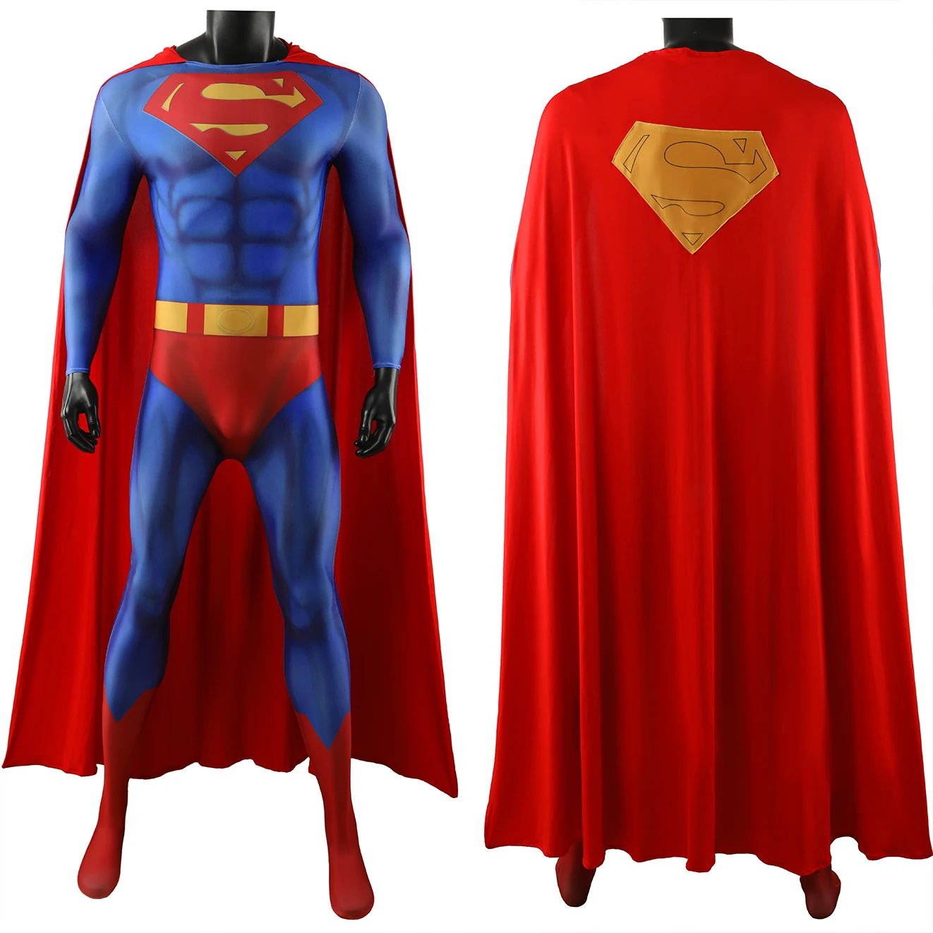 Superhero Man Cosplay Kal El Costume Superhero 3D Printed Bodysuit Super Man Clark Kent Spandex Outfit Cosplay Halloween Costume