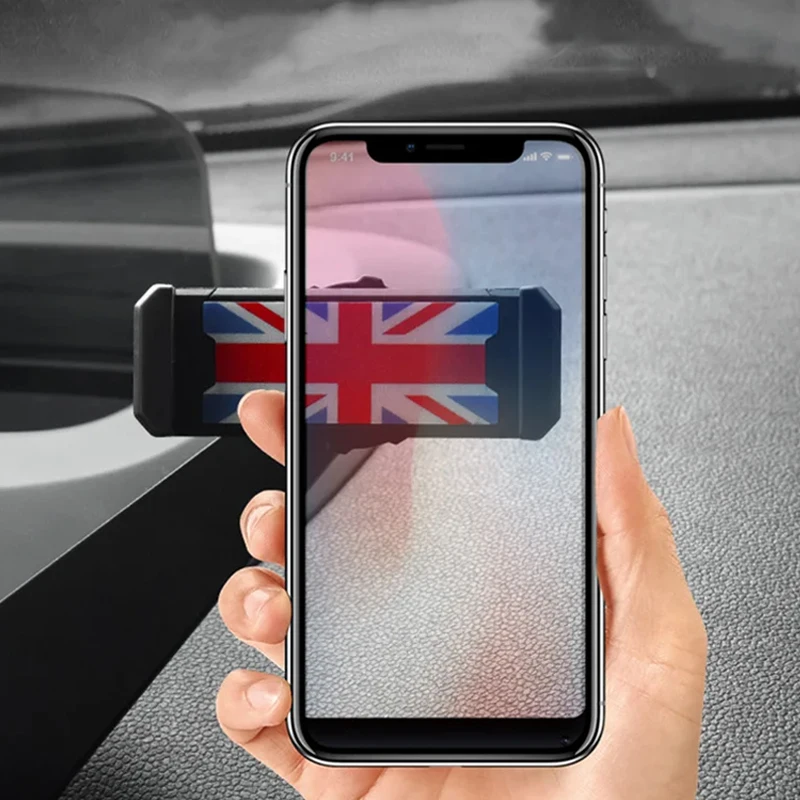 سنادات بالسيارة حامل هاتف المحمول لميني كوبر R55 R56 F56 F55 F54 F60 R50 R52 R53 R60 08-20 حامل هاتف GPS قوس الملحقات