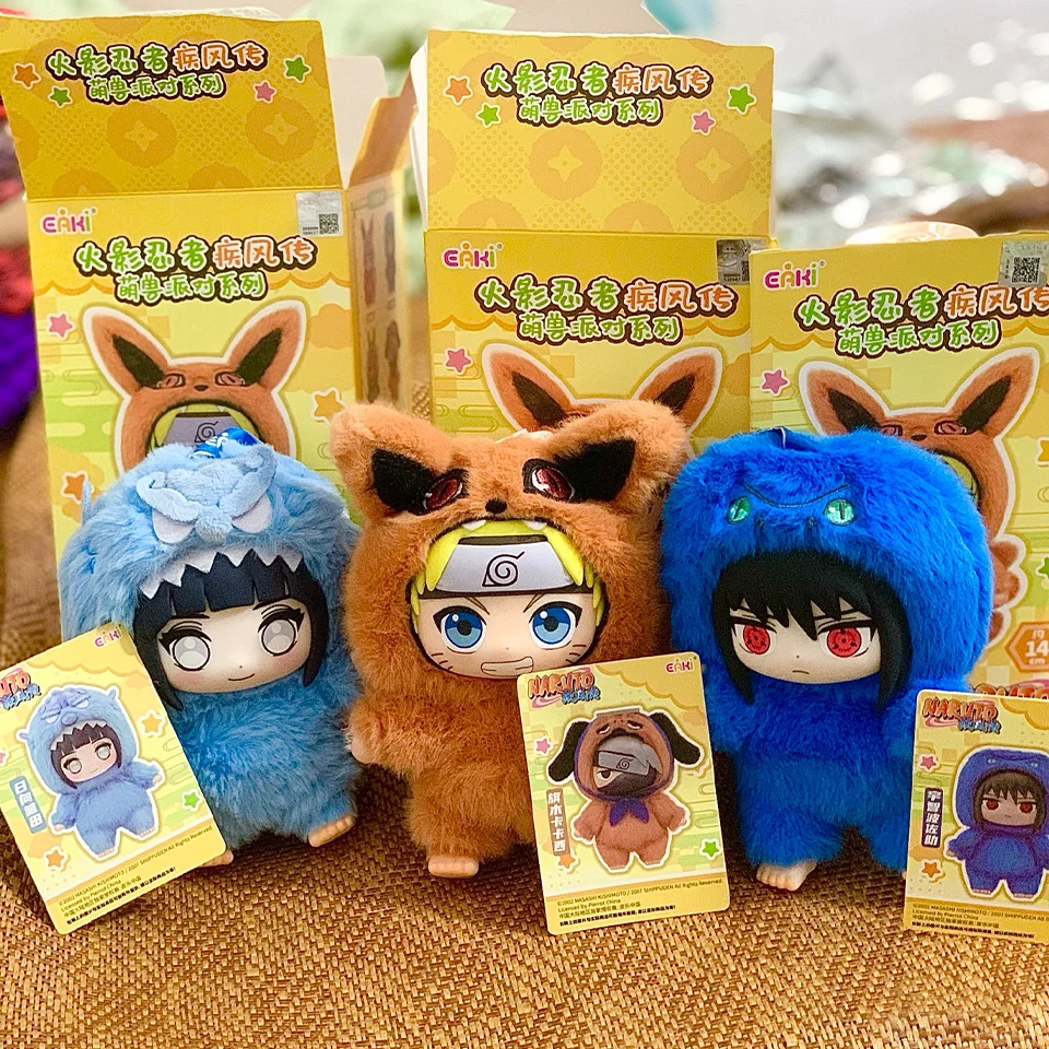 핫 나루토 블라인드 박스 스피드덴 파티 시리즈 우즈마키 스티치 스피드덴 피규어 장식품 장난감 인형 어린이 크리스마스 선물 작업 파트너