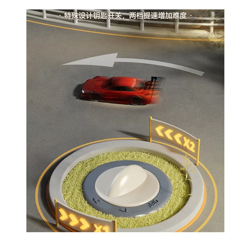 

Многофункциональный электрический игровой автомат для гонок и приключений для детей - 200 уровней, DIY, на батарейках - Y44A