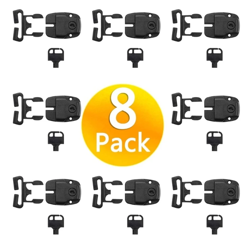 Universal Hot Tub Cover Latches Durable Hot Tub Cover Locks Plastic Locks Enhanced Safety for Your Tub 1pc/4pcs/6pcs