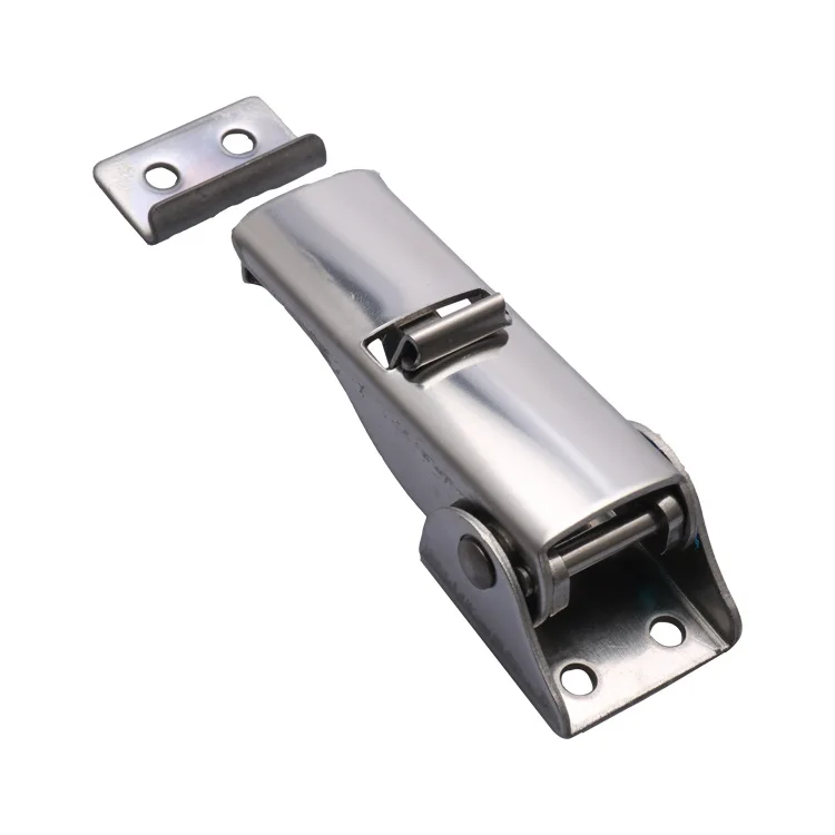 DK602 Tool Box Lock Hasp Hardware Cabinet Industrial Equipment Box Stainless Steel Latch Buckle