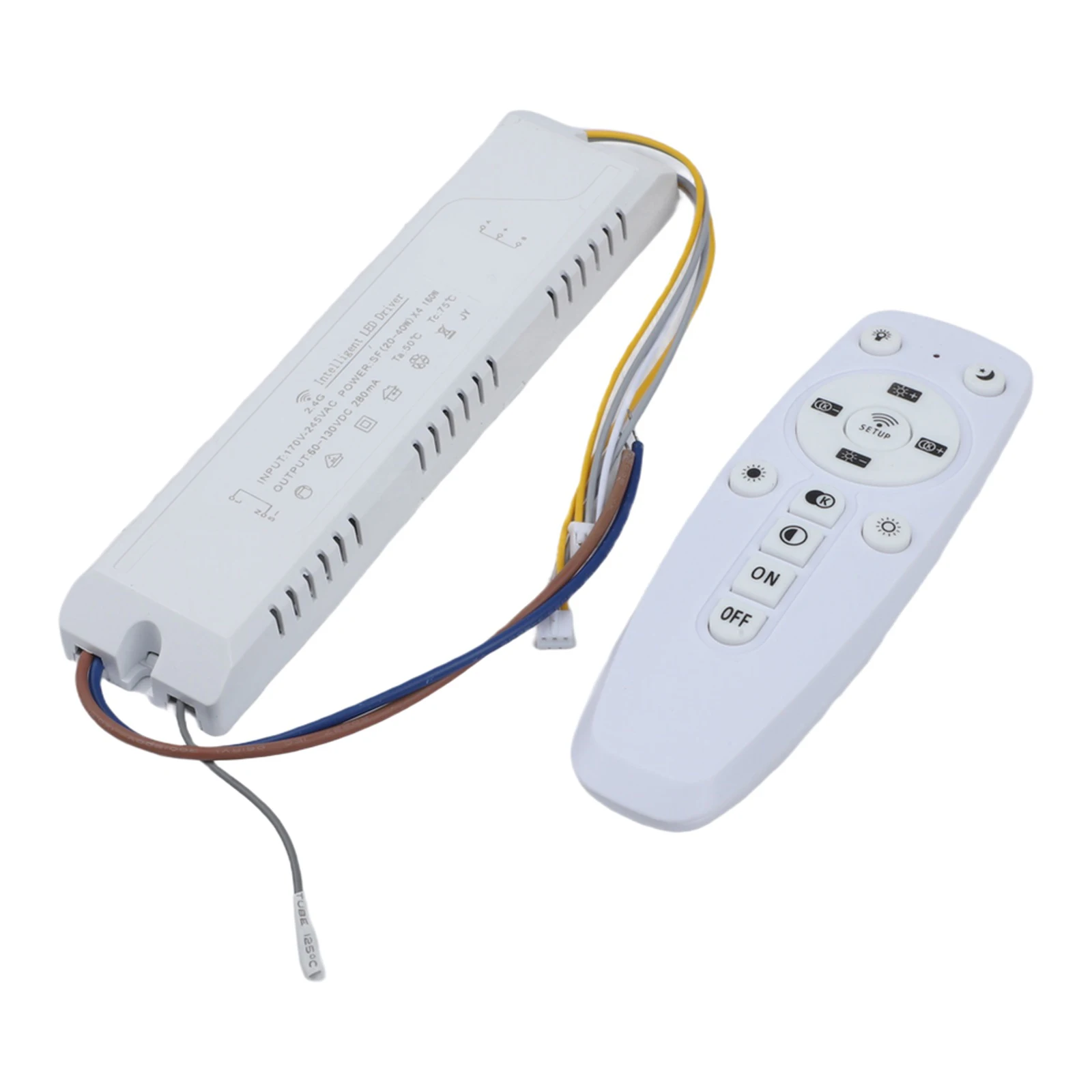 Power Transformer LED Dimmer 160*39*17mm LED Driver Seamless Remote Dimming Multi-output Transformer For RGB LED Strip