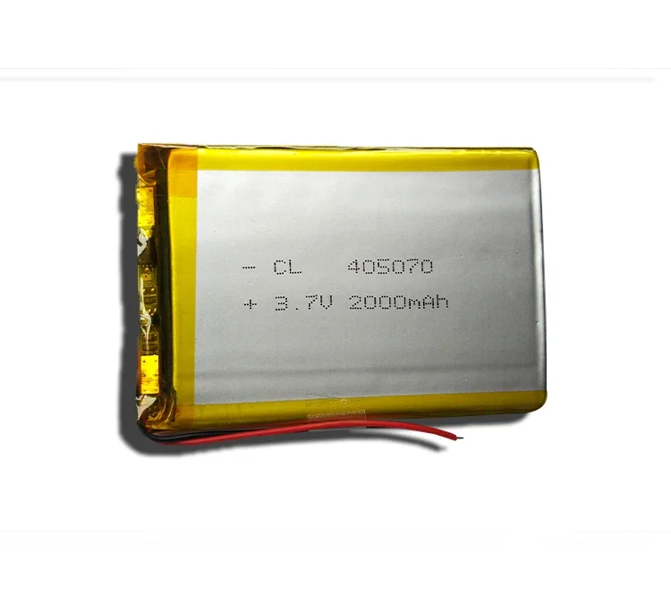 Navegador GPS gravador de condução de veículos de grande capacidade 405070   bateria de polímero de lítio de uso geral de 3,7 V