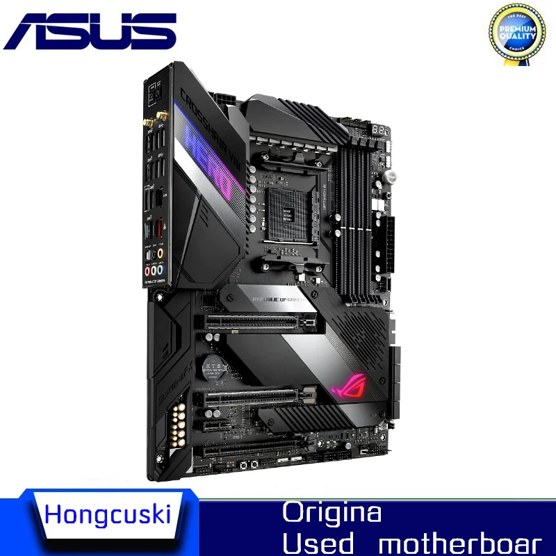 ASUS ROG CROSSHAIR VIII HERO WI-FI X570 اللوحة الأم المقبس AM4 DDR4 اللوحة الرئيسية