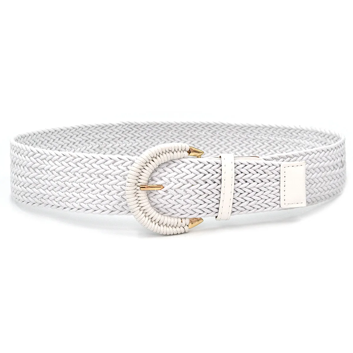 عالية الجودة المرأة واسعة حزام منسوج لفساتين الروطان مضفر حزام خصر القش الرافية بوهو حزام للجينز الملحقات الكلاسيكية #3