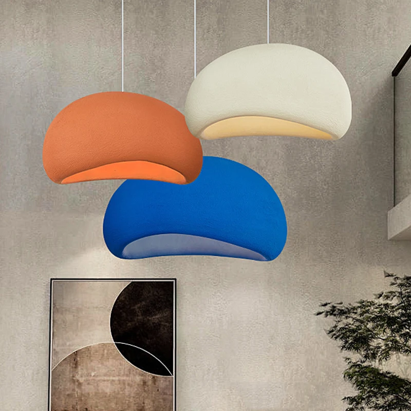 polymer-nordic-imitation-cement-creative-home-bedroom-handmade-pendant-lamp-four-color-half-nest-bar-restaurant-chandelier