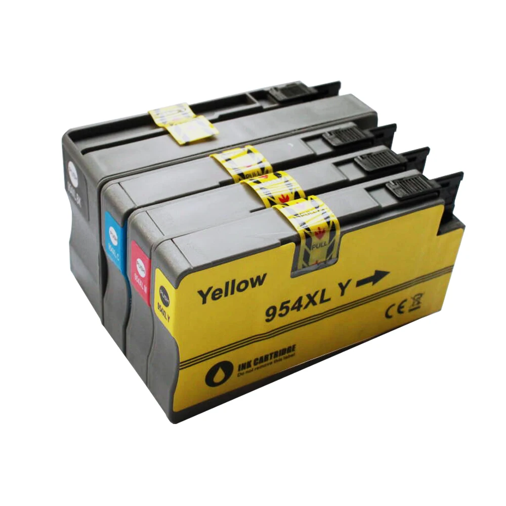 4 Compatible hp954 954xl ink cartridge for HP OfficeJet Pro 7740 8210 8710 8715 8716 8720 8725 8730 8740 All-in-One Printer