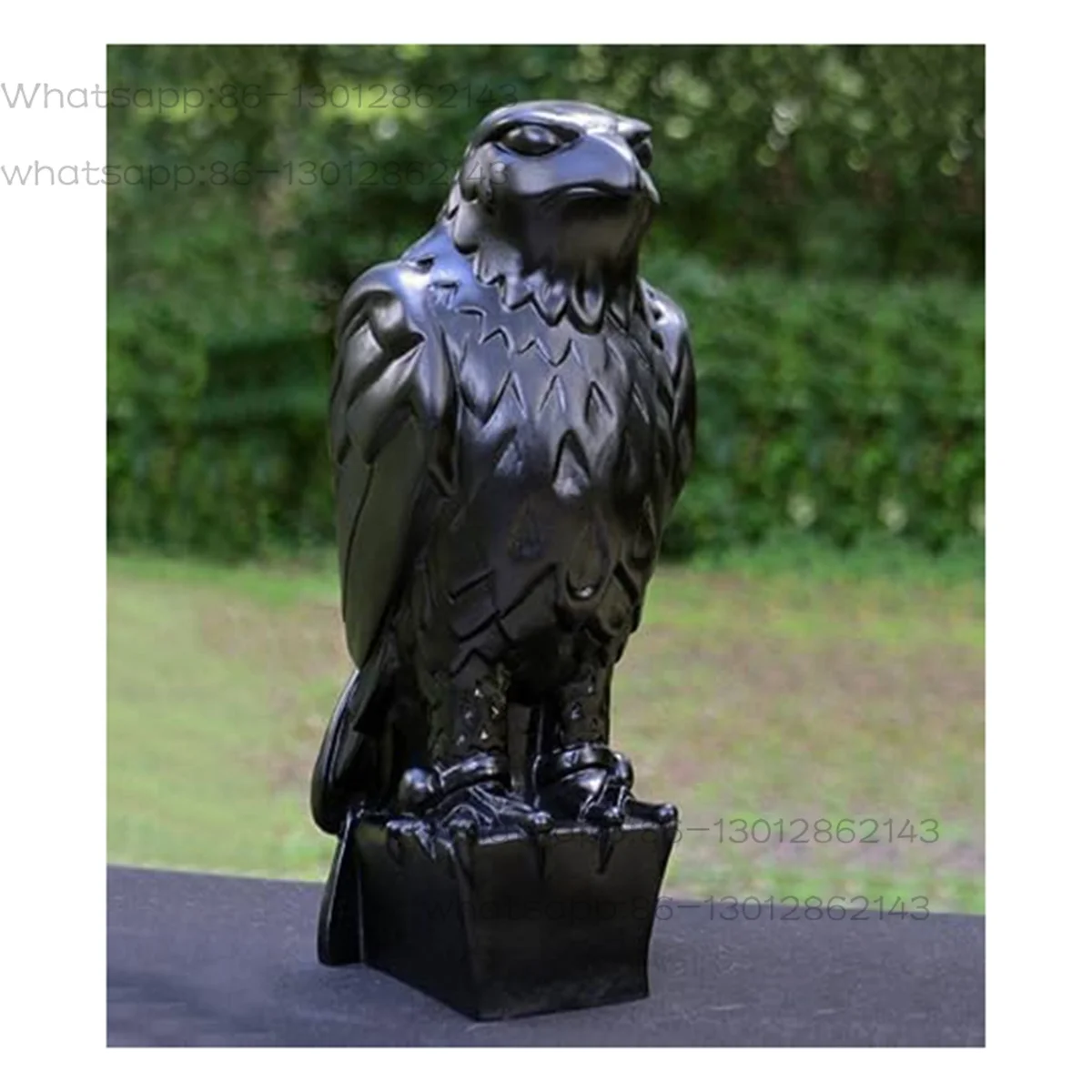 Maltese Falcon Statue Shelf Decorations the Maltese Falcon Replica From the Film Prop Replica Handmade Resin Sculpture view 4