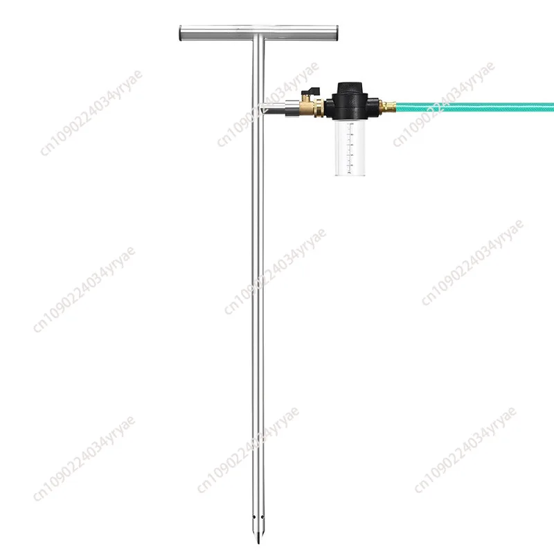 

Heavy Plant Root Watering System Stainless Steel Deep Root Irrigator Fertilizer Bottle Watering Pile with T-Handle