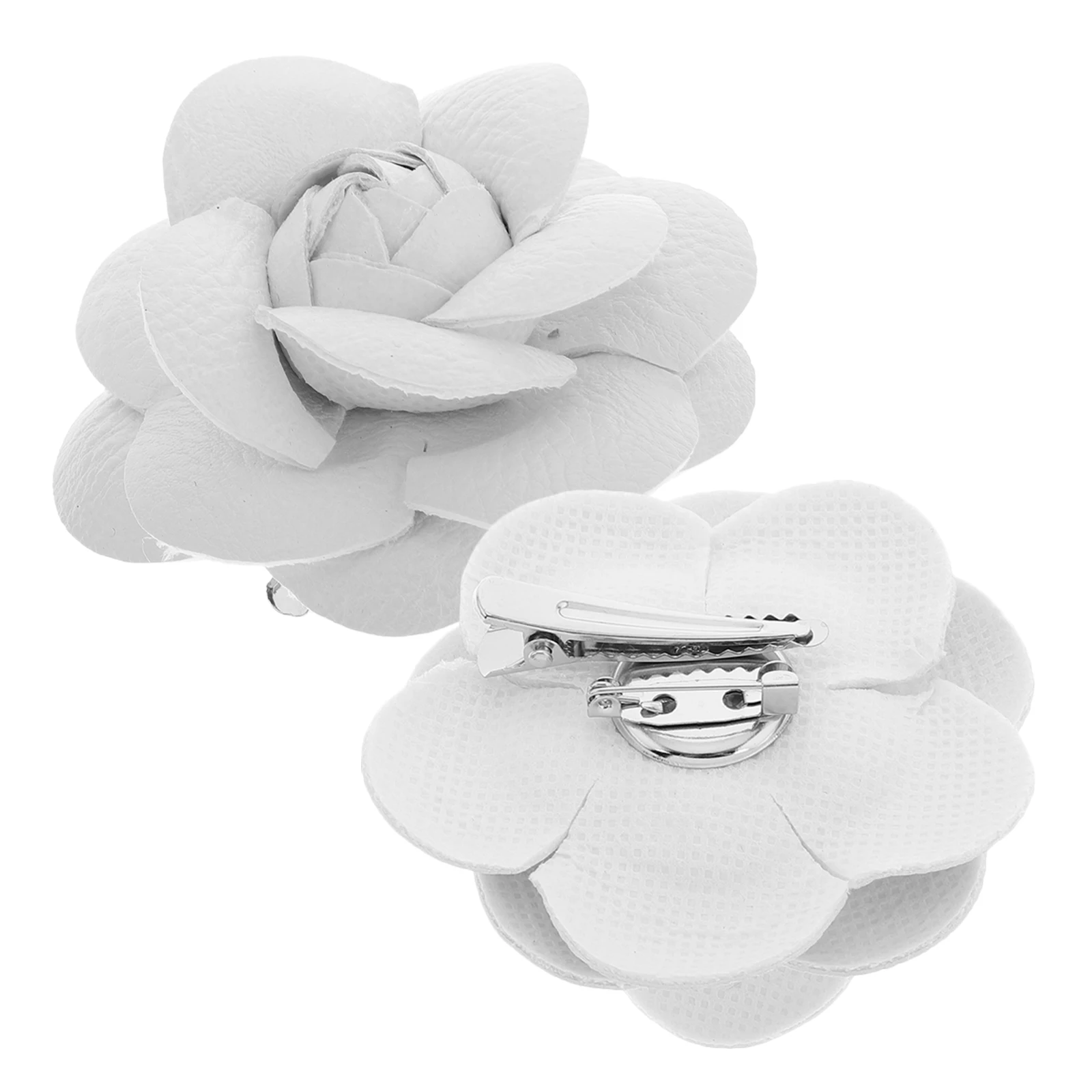 

2pcs Removable Buckle White Zinc Alloy Clips for Women High Heels Sandals Boots Versatile Accessories Shoe Decorative
