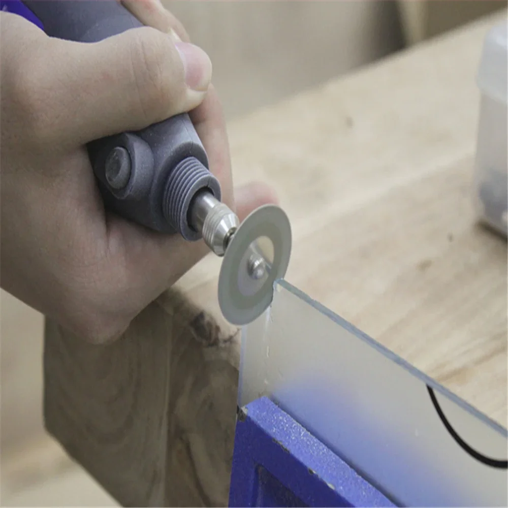 Disco da taglio per mola in vetro smeriglio disco abrasivo lucidato in giada di porcellana taglio lama per sega circolare in ceramica
