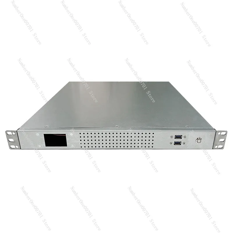 19-1u-server-chassis-460mm-deep-w-2-display-mini-1u-psu-industrial-case