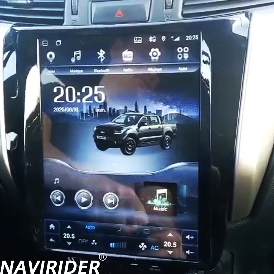 

Android 14 сенсорный экран беспроводной CarPlay 12,1 дюйма для Nissan Navara Terra NP300 2014-2021 видео мультимедийный плеер Navi GPS BT