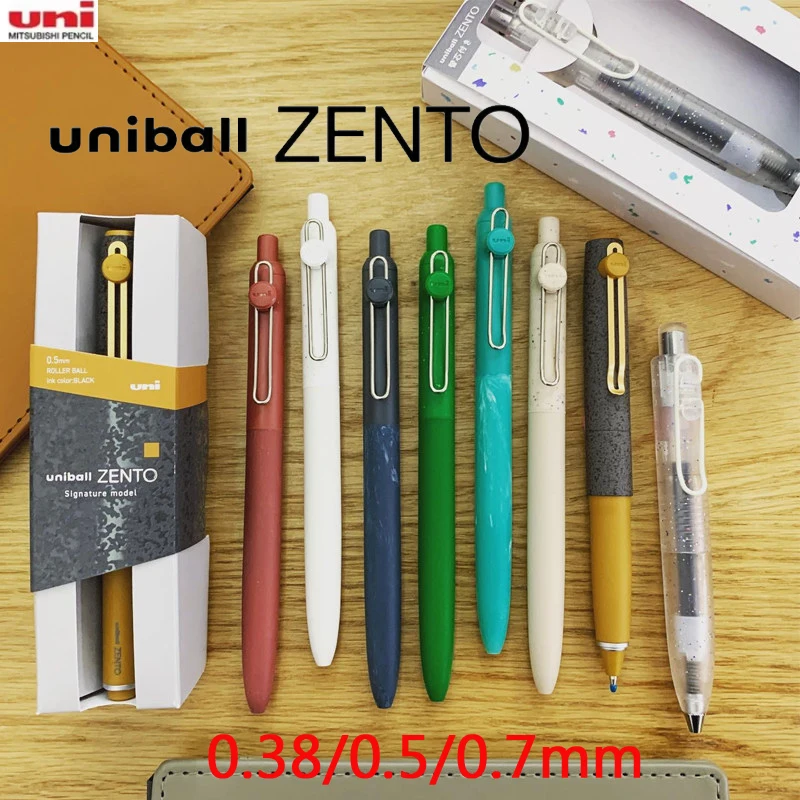 Uni-ball ZENTO Marble Limited mit fortschrittlichem Hochdichte-Tintengelstift, verschiedene Farben 0,38~0,7mm, sanftes Schreiben für den täglichen Gebrauch.