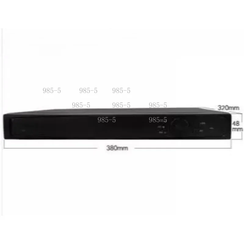 16-Channel HD XVR DS-7816HQH-F2/N, 2-Bay Hybrid DVR for HDTVI/AHD/CVBS/IP Cameras