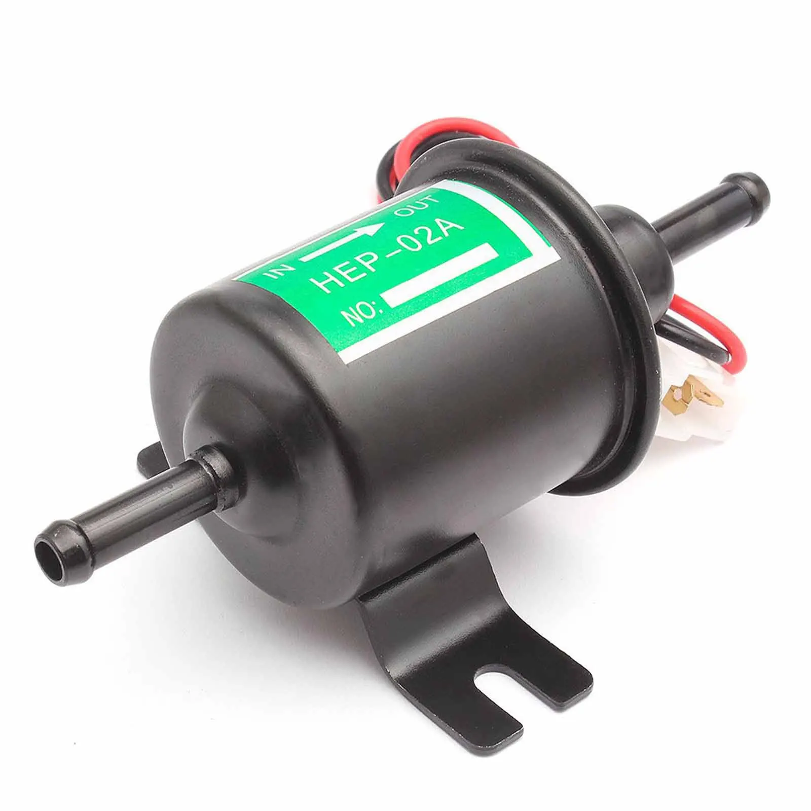 HEP-02A 12V OE Pompa elettrica del carburante benzina a bassa pressione di alta qualità per escavatore della pompa di trasferimento del carburante della pompa diesel del motociclo dell'automobile