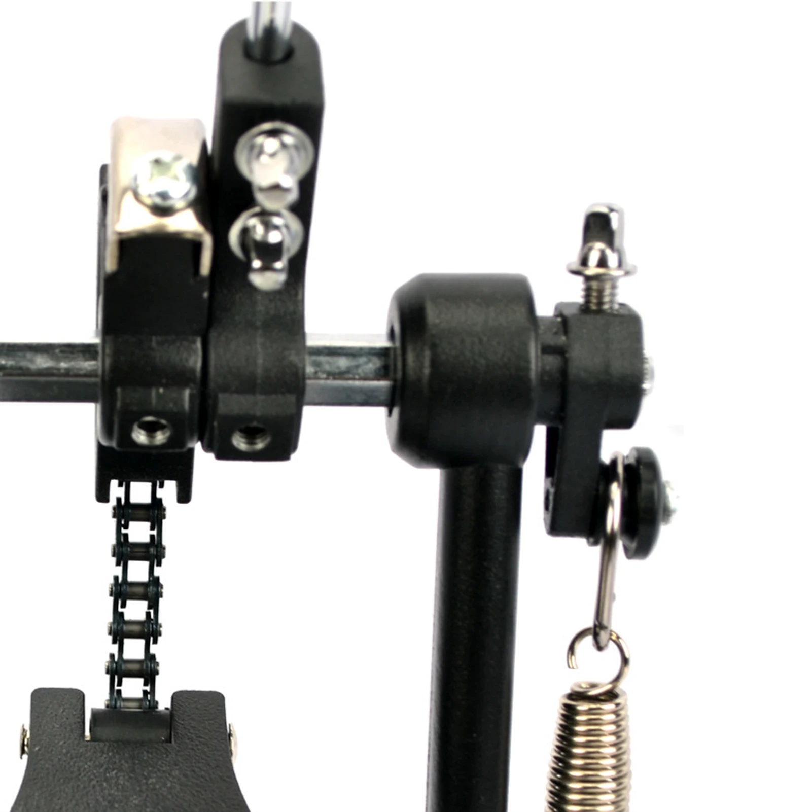 Drum Pedal with Drum Wool Beater Aluminium Alloy Singles Drum Pedal Drum Set Pedal Singles Pedal