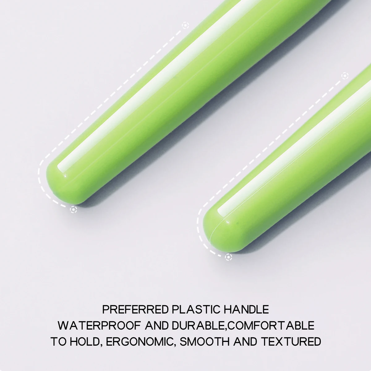 12 SZTUK Wielofunkcyjnych Pędzli do Makijażu w Kolorze Fluorescencyjnej Zieleni Profesjonalny Zestaw Narzędzi do Makijażu do Podkładu, Różu, Cieni do Powiek