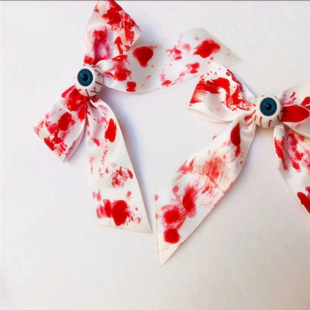 

Horrible Eyeballs Headdress Bow Hair Ring Halloween Party Stage Decor Accessories Premium Material Lightweight