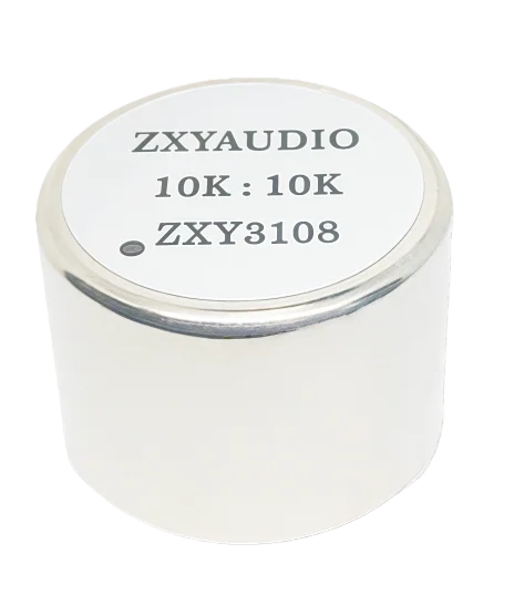 1PCS ZXY3108 Impedance 10K:10K Permalloy Audio Transformer High Fidelity 1:1 Signal Transformer