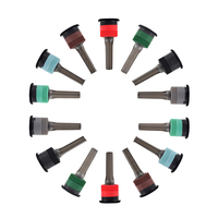 1Pc Replacement Pop-up Sprinkler Heads, 0~360 Adjustable 4/6/8/10/12/15/17AN Compatible with Many Types of Pop Up Sprinklers