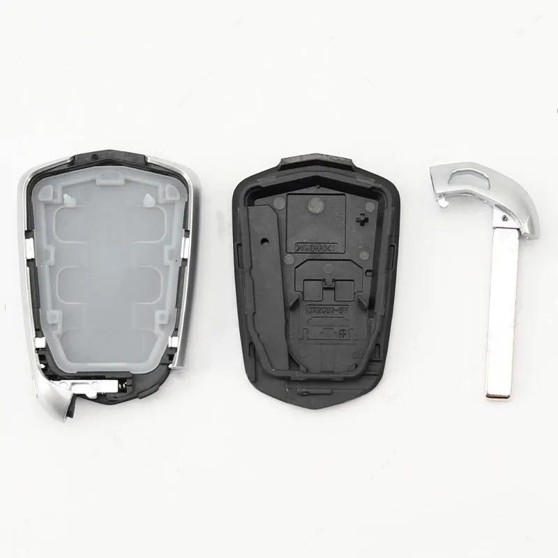 Substituição Shell remoto chave para Cadillac, 4, 5 botões, caso Fob com lâmina, acessórios do carro, SRX, XTS, ATS, XT4, XT5, CT6, CTS
