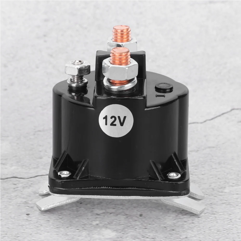 3 Post Solenoid Relay Curved Base Fit for Waltco 75098822 75089831 Curved Base Relay Solenoid Relay Relay for Prestolite Motor