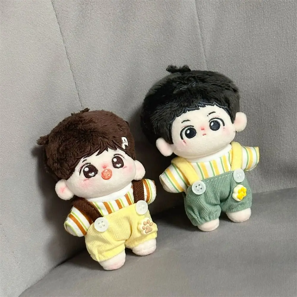 

10CM Size Cotton Doll Rompers Cartoon Design Soft Cotton Doll Outfit Miniature Clothes Material Mini Doll Clothes Role Play