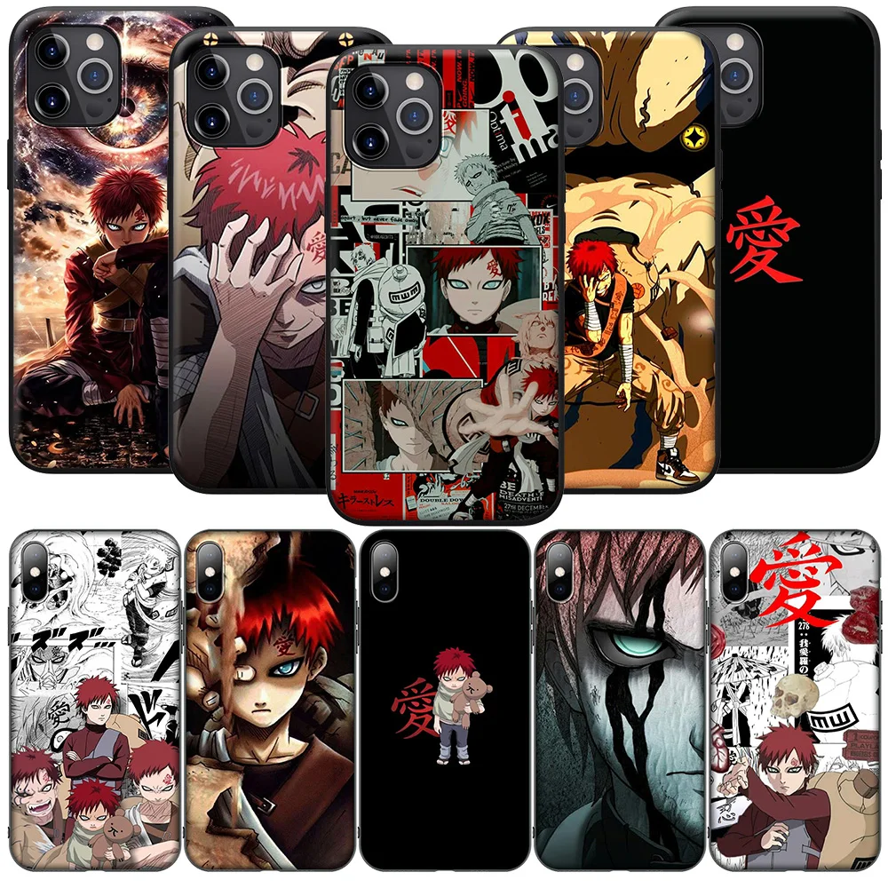 Phone Case for iPhone 12 11 X XS XR Pro Max 6 6s Plus SE New Cover  TW5 Anime Cartoon G-Gaara