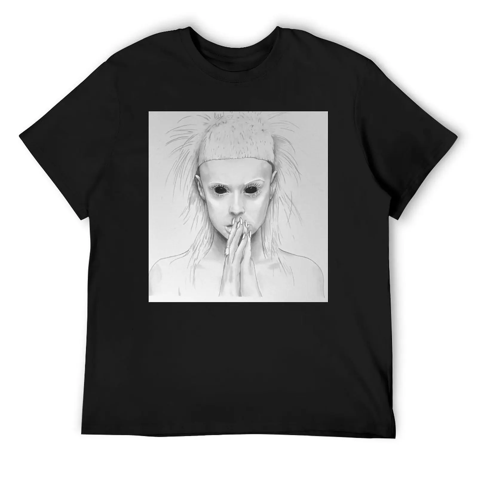 Yolandi Visser Die Antwoord футболка с рисунком аниме фигурки аниме вещи дешевые вещи футболка большого размера для мужчин