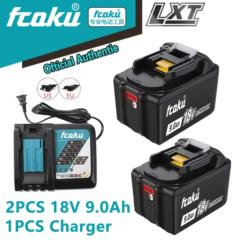 

For, 100% Original MakitaFor 100% O Rechargeable Battery for Makita 18V BL1830 BL1830B BL1840 BL1840B BL1850 BL1850B Power Tools