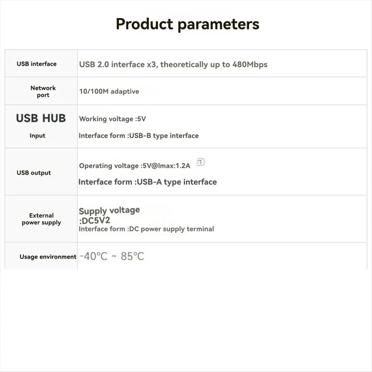 【THANKSGIVING DAY】 Waveshare Industrial Grade Multifunctional USB HUB Extending 3-Port USB Hub+100M Ethernet Port USB-HUB-3U-ETH