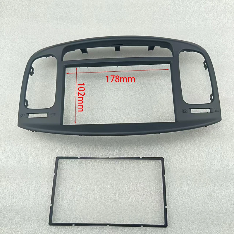 7INCH Car Radio Fascia for HYUNDAI Accent 2009-2012 DVD Stereo Frame Plate Adapter Mounting Dash Installation Bezel Trim Kit