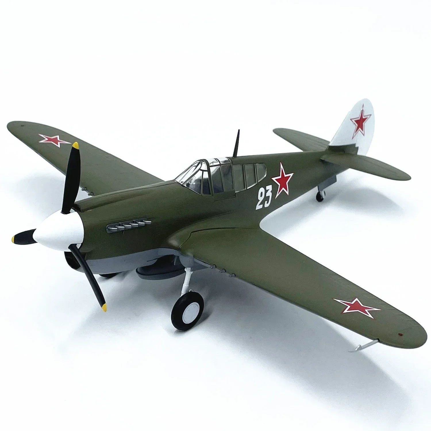 2024New Hot Sale Home Decor EASY MODEL 1: 48 Scale  US P-40M Fighter Soviet Aircraft Model Decoration 39314 Collection Toy Gifts