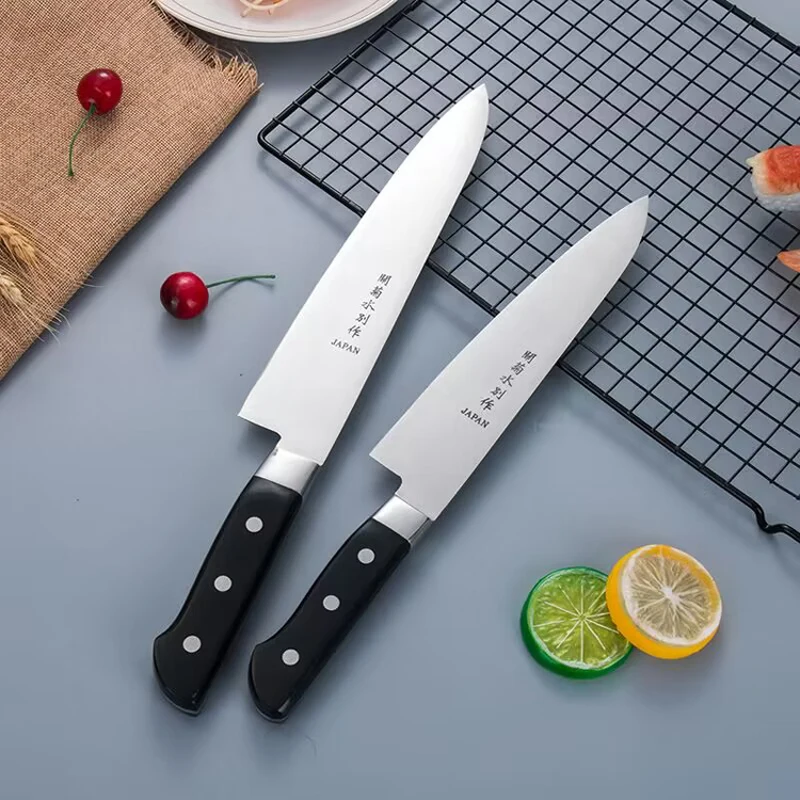 Japanese Stainless Steel Sushi Knife Cooking Knife Salmon Sashimi Knives Professional Persistence Sharpness Fish Slicing Knife