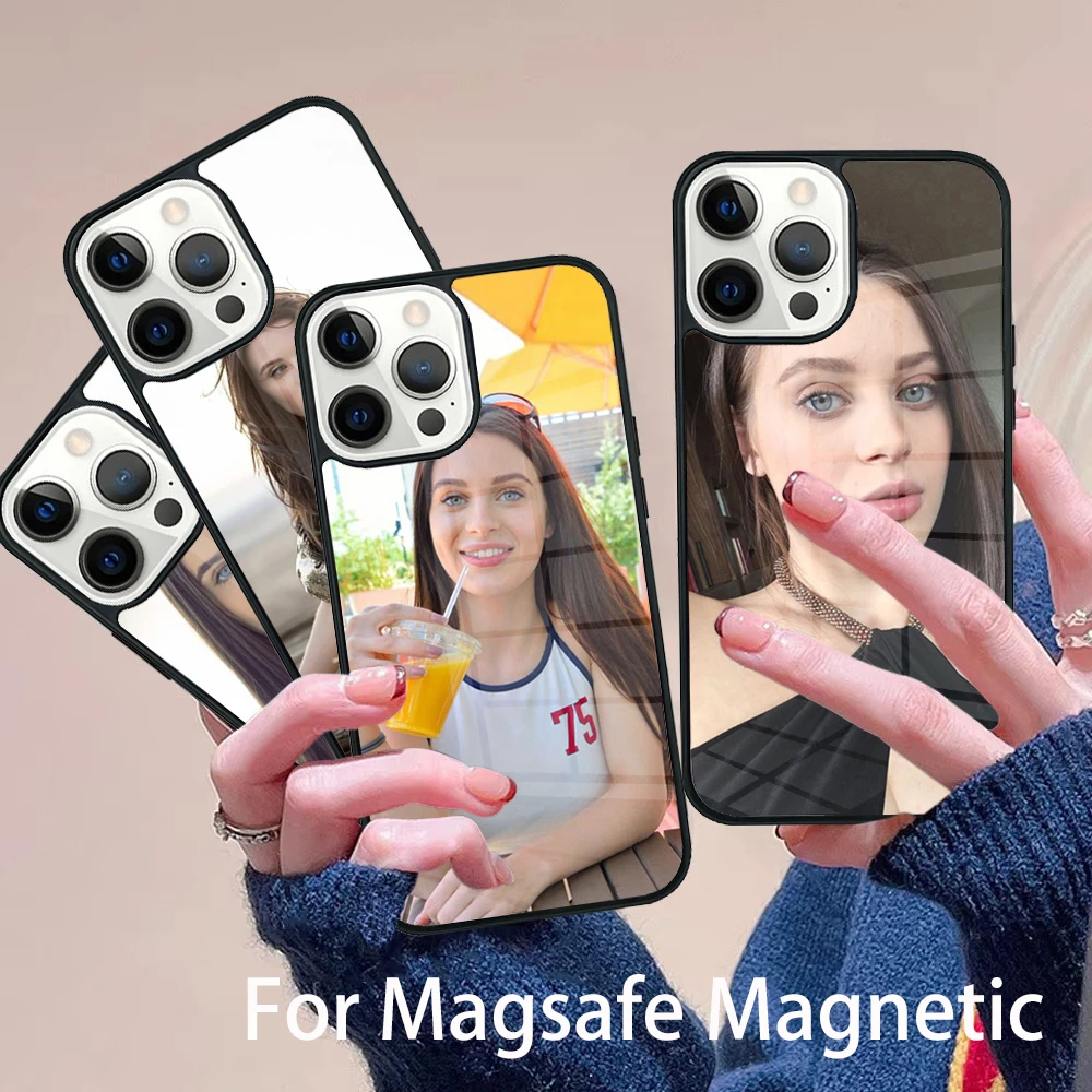 

Lana Rhoades Phone Case Magesafe Magnetic Wireless Charge Cover For IPhone 16 11 12 13 14 15 Pro Max Plus Mini