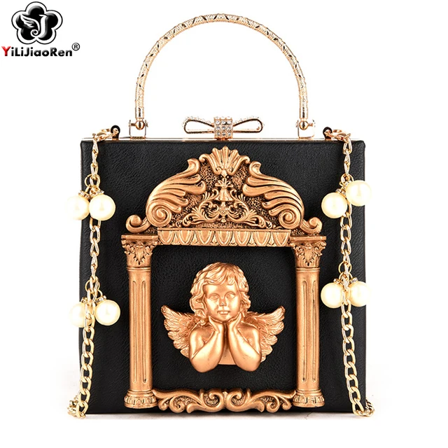 Luksusowe torebki damskie Angel Fashion Pearl Women Bag Cross Body Brand Leather Women Shoulder Bag Ladies Hand Bags Sac A Main