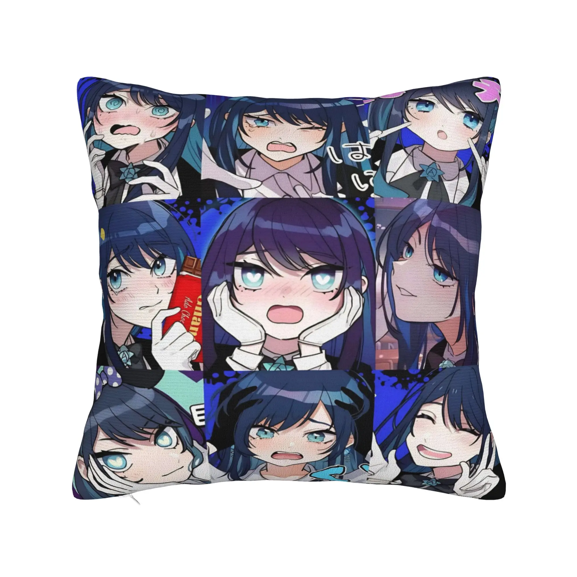 Ado Tour Singer Pillowcase Polyester Cushion Cover Decoration  Pillow Case Cover Sofa Square 40X40cm