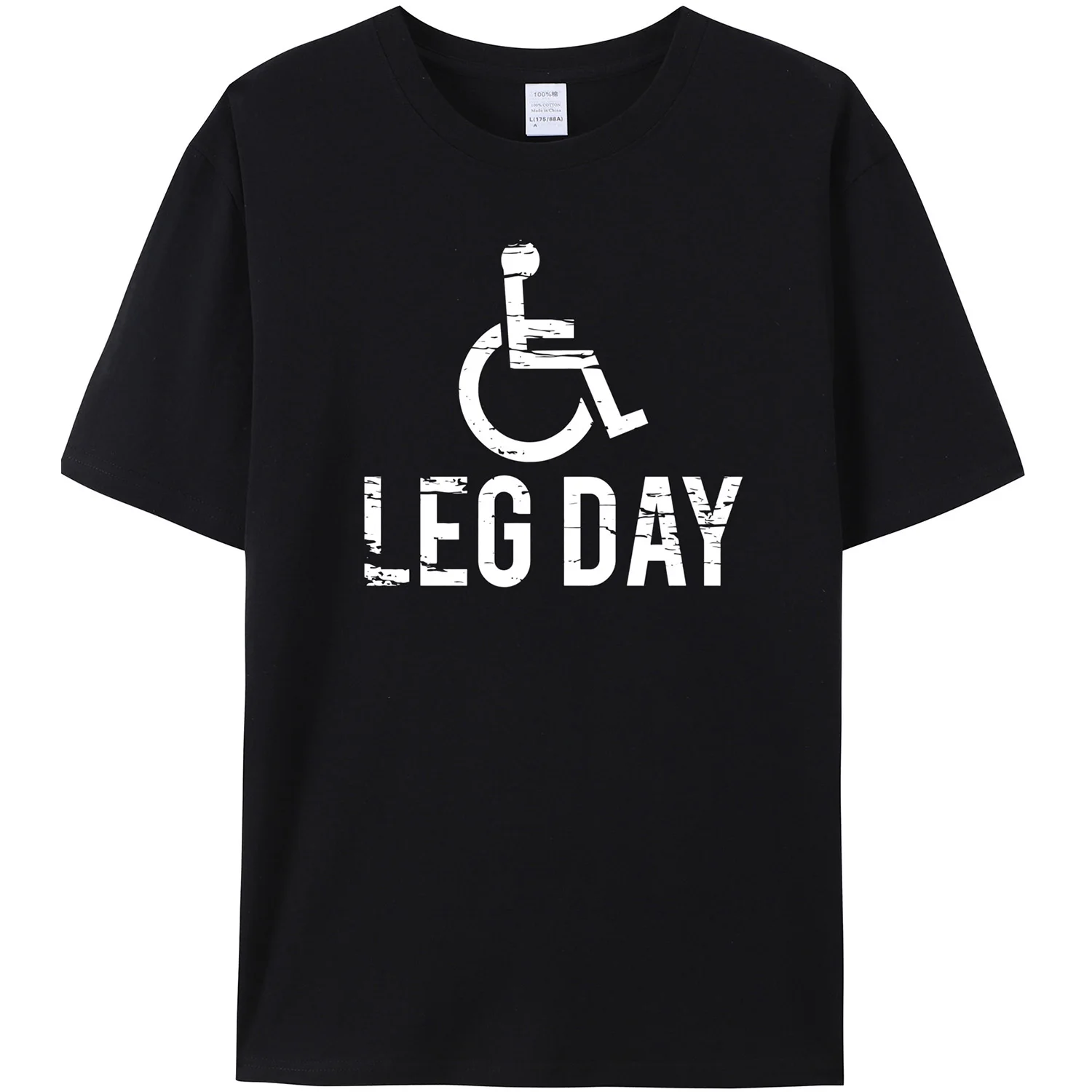 Leg Day Graphic Novelty Sarcastic Funny T Shirts High Quality 180GSM 100% Cotton Cool Top Tees