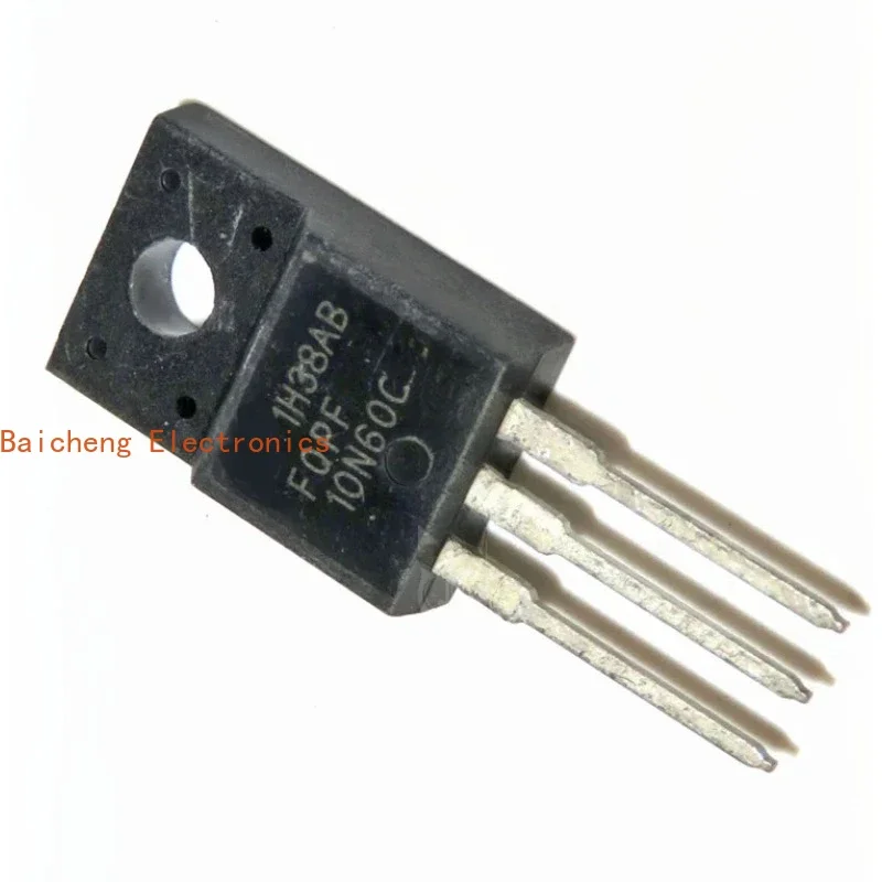 10pcs  FQPF10N60C 10N60C 10N60 600V 9.5A MOSFET N-Channel transistor TO-220F